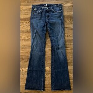 7 for All Mankind “A” Pocket Jeans Bootcut 27 X 33